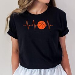 Basketball Heartbeat BBall Gift T-Shirt