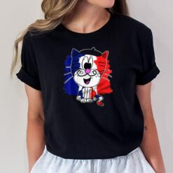 Bastille Day Cat T-Shirt