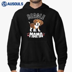 Beagle Mama Dog Mom s For Women Gift For Beagle Lover Hoodie