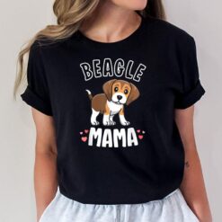 Beagle Mama Dog Mom s For Women Gift For Beagle Lover T-Shirt