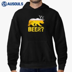 Beer Bear Deer Hoodie
