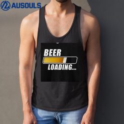 Beer Loading Funny Drinking Beer Party Tank Top
