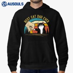 Best Cat Dad Ever tee Funny Cat Daddy Father's Day Hoodie