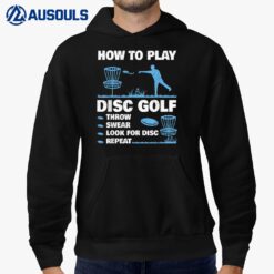 Best Disc Golf For Men Women Disc Golf Tournament Player Hoodie