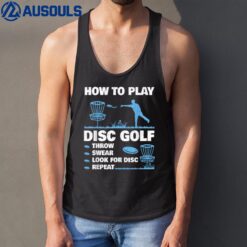 Best Disc Golf For Men Women Disc Golf Tournament Player Tank Top