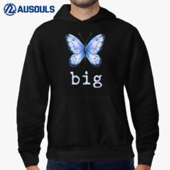Big Butterfly Sorority Reveal Big Little for Lil Sister Hoodie