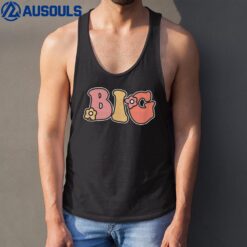 Big Fam Retro Hippy Cowgirl Sorority Big Little Rush Day Tank Top