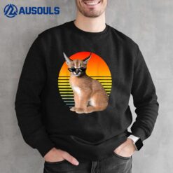 Big Floppa Meme Caracal Sweatshirt