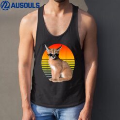 Big Floppa Meme Caracal Tank Top