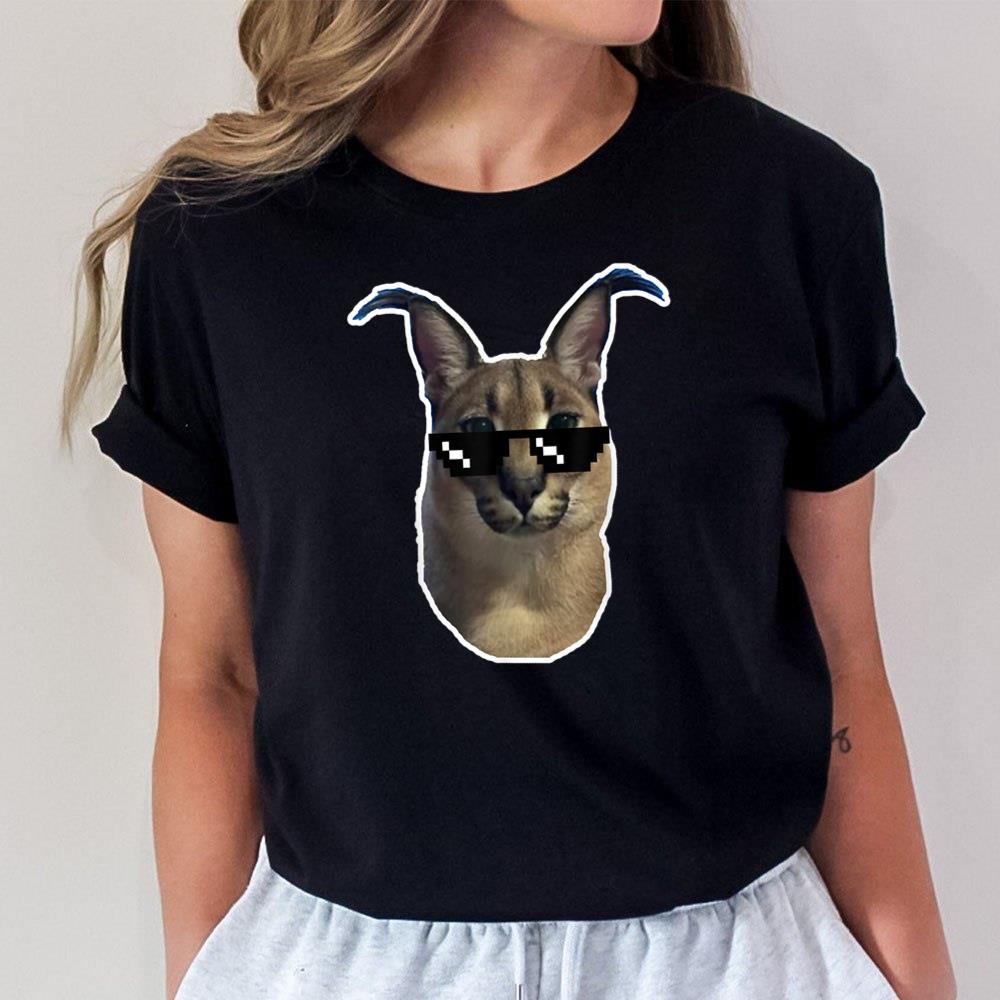 Big Floppa Meme Cat lovers Unisex T-Shirt