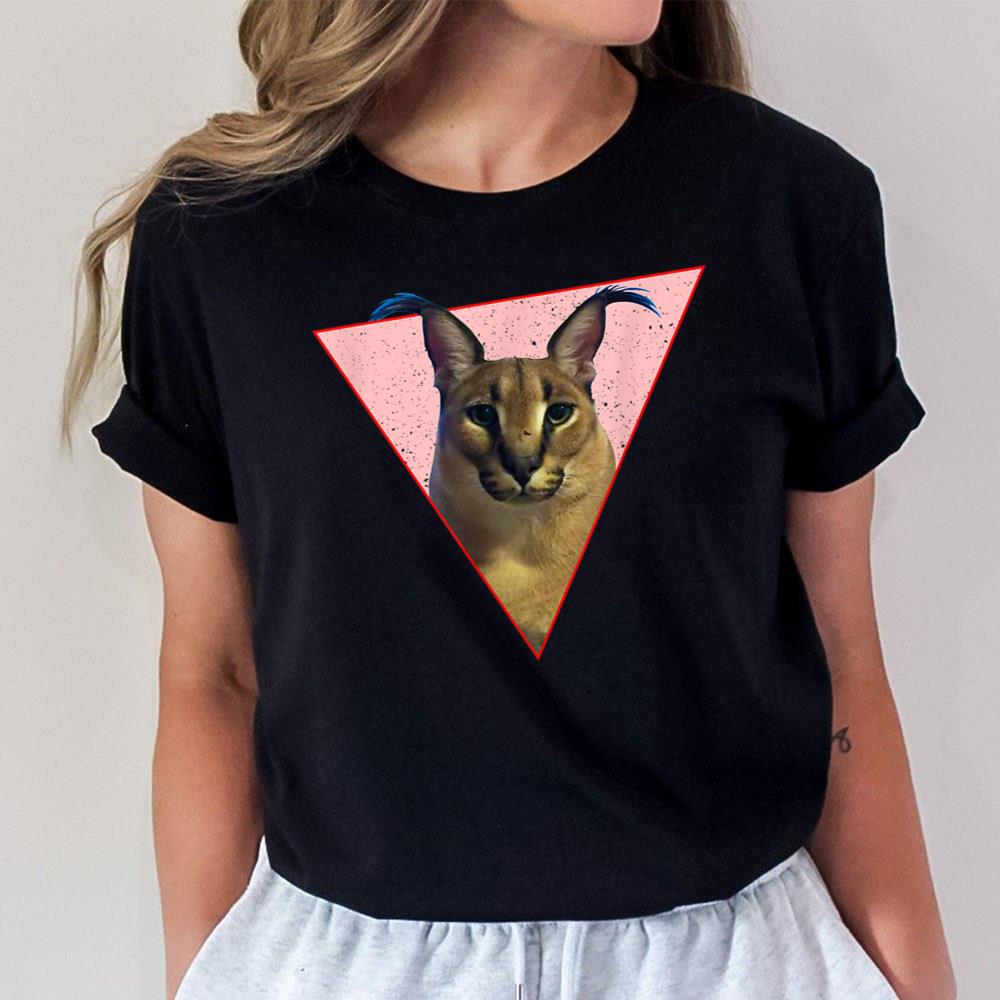 Big Floppa Meme funny cat Unisex T-Shirt