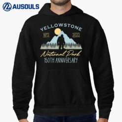 Bigfoot Yellowstone National Park 150th Anniversary Hoodie