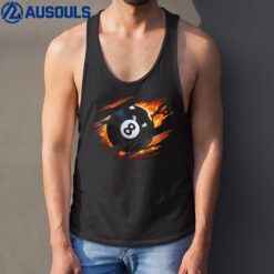 Billiards Ts Men 8 Ball Pool Ts Pool League Tank Top