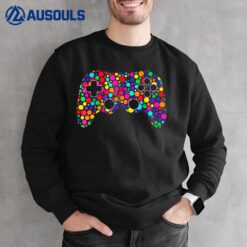 Birthday Boy Game Controller International Dot Day Gamers Sweatshirt