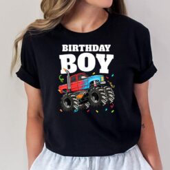 Birthday Boy Monster Truck Theme Birthday Crew T-Shirt