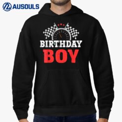 Birthday Boy Race Car Racing Car Driver Birthday Crew Hoodie