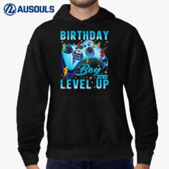 Birthday Boy Time to Level Up Video Game Birthday Gamer Boys Hoodie