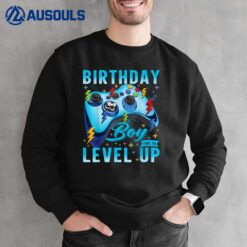 Birthday Boy Time to Level Up Video Game Birthday Gamer Boys Sweatshirt