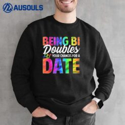 Bisexual Trans LGBTQ Bisexuality Transgender Bi Gay Lesbian Sweatshirt