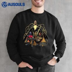 Black Adam And The Justice Society In Action Sweatshirt