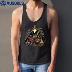 Black Adam And The Justice Society In Action Tank Top