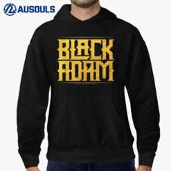 Black Adam Stylized Block Logo Hoodie