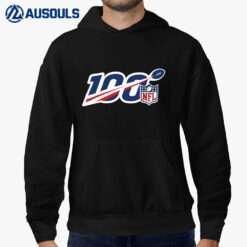 Black Fanatics Branded NFL 100th Season Hoodie