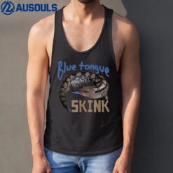 Blue Tongue Skink pet lizard design Tank Top