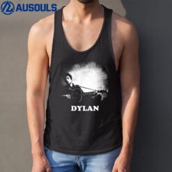 Bob Dylan Guitar Photo Tank Top