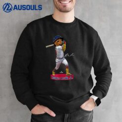Bobblehead Ronald Acuna Jr Atlanta MLBPA Sweatshirt