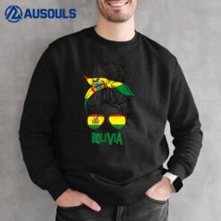 Bolivia For Girl Bolivian Flag for Women Boliviana Sweatshirt