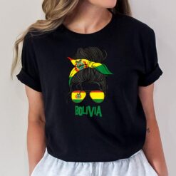 Bolivia For Girl Bolivian Flag for Women Boliviana T-Shirt