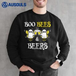 Boo Bees & Beers Couples Halloween Costume Sweatshirt