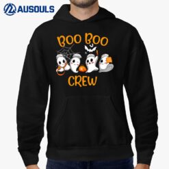 Boo Boo Crew Funny Nurse Halloween Cute Ghost Costume Hoodie