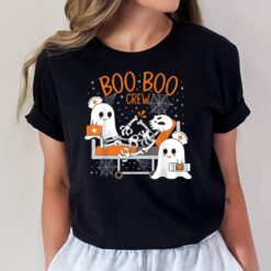 Boo Boo Crew Ghost Doctor Paramedic EMT Nurse Halloween T-Shirt