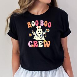 Boo Boo Crew Nurse Ghost Funny Halloween Costume T-Shirt