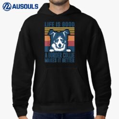 Border Collie Gifts For Women Men Dog Mom Dad Border Collie Hoodie