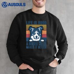 Border Collie Gifts For Women Men Dog Mom Dad Border Collie Sweatshirt