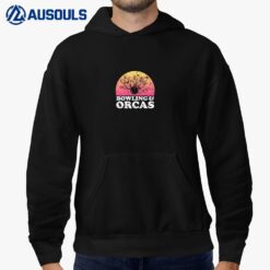 Bowling and Orcas or Orca Long Sleeve Hoodie