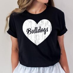 Bulldogs School Sports Fan Team Spirit Mascot He Gift T-Shirt