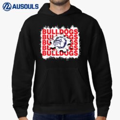 Bulldogs School Sports Fan Team Spirit Hoodie