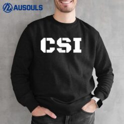 CSI Crime Scene Investigation Official Police Gear Sweatshirt