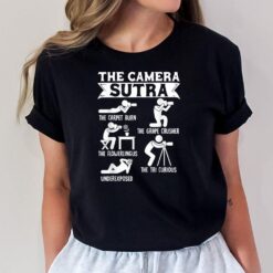 Camera Sutra Funny Photographer Pose Photography T-Shirt