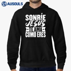 Camisetas Cristianas En Espanol Frases Biblia Jesús Te AMa Hoodie