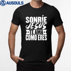Camisetas Cristianas En Espanol Frases Biblia Jesús Te AMa T-Shirt