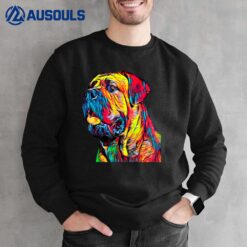 Cane Corso Italian Mastiff Dog Head Sweatshirt