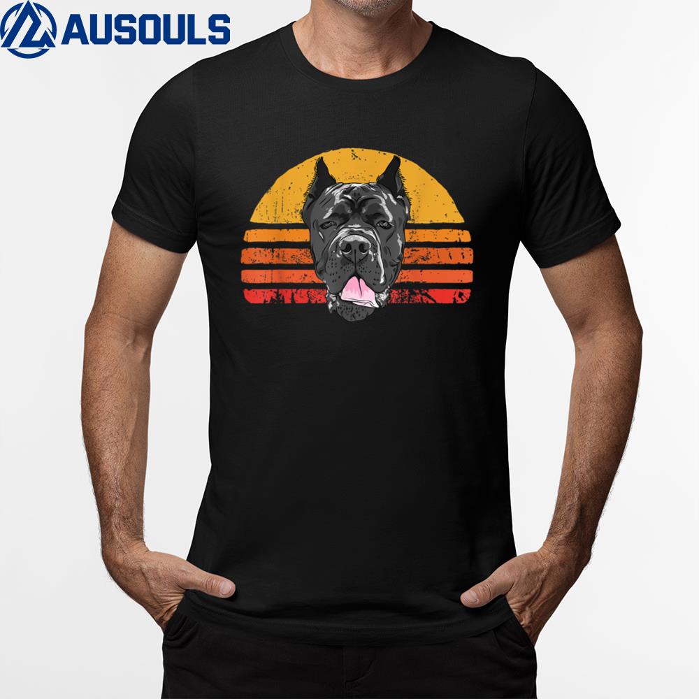 Cane Corso Vintage Retro Italian Mastiff Dog T-Shirt