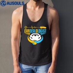 Car Salesman Gifts Handshake Selling Cars Cardealologist Tank Top