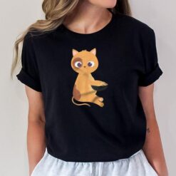 Cat Eating Bow Of Ramen Noodles T-Shirt