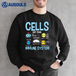 Cells Of The Immune System Scientist Science Biology Lover Sweatshirt